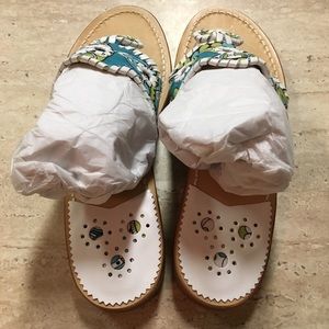 Jack Rogers sandals.